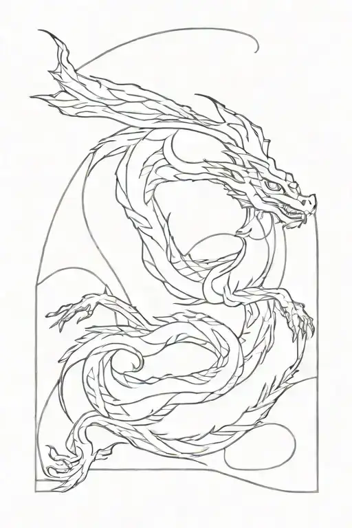 Dragon And Writing Poetry