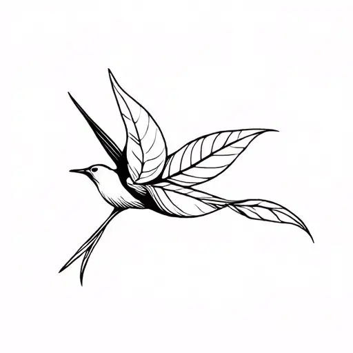 Swallow And Bay Leaf