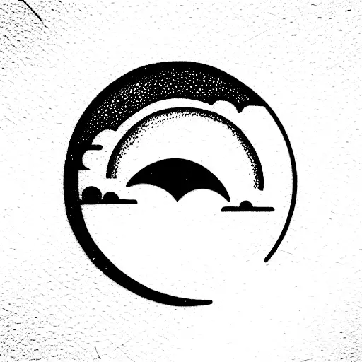 Greek Sunraise And Moon