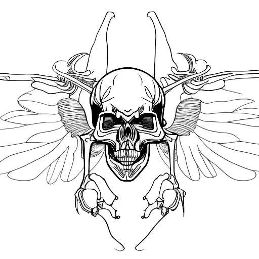 Sinoseopteryx Skeleton