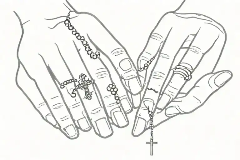Rosary Finger