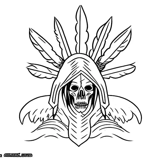 Native American Grim Reaper