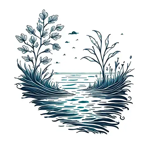 Brother Bond With Ocean And Nature