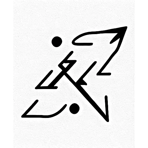 Ace Of Space With Letter A And Z