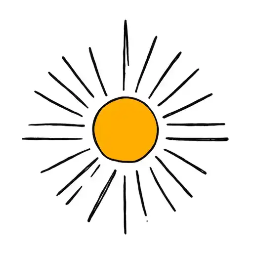 Boomerang With Sun Rising Sun