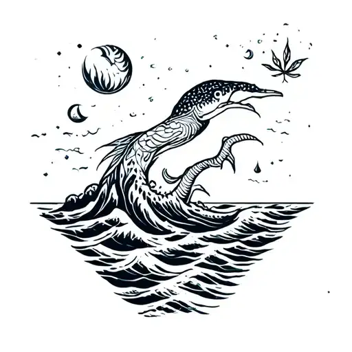 Brother Bond With Elements Of Ocean And Nature