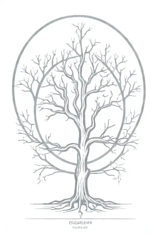 Yggdrasil Tree Minimalist