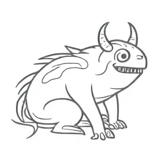 Depression Monster When You Look Long