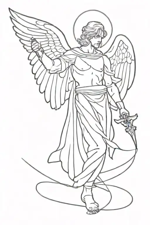 Michael Archangel With Sword