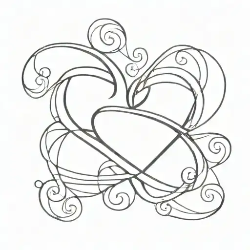 Y Word In Heart Figure