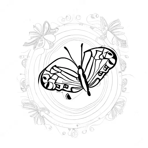 Butterfly And A Semicolon