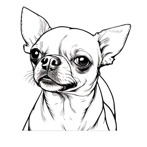 Porsche And Chihuahua Dog