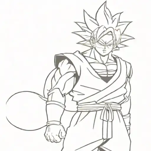 Silhouette Do Mestre Kame Do Dragon Ball Z