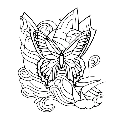 Cover Up For Butterfly On The Biceps