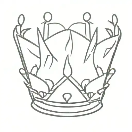 Crown On Brain Front View