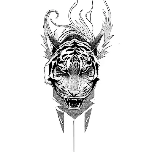 Half Dragon And Half Tiger