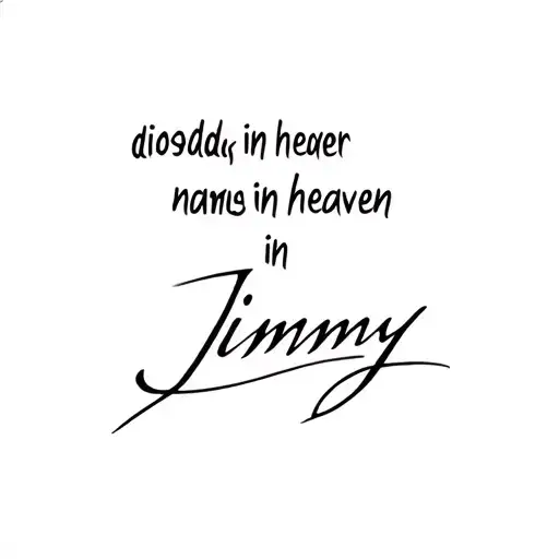 Diosdada Jimmy Names In Heaven