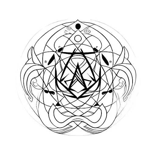 Alchemy Life Creation Symbol