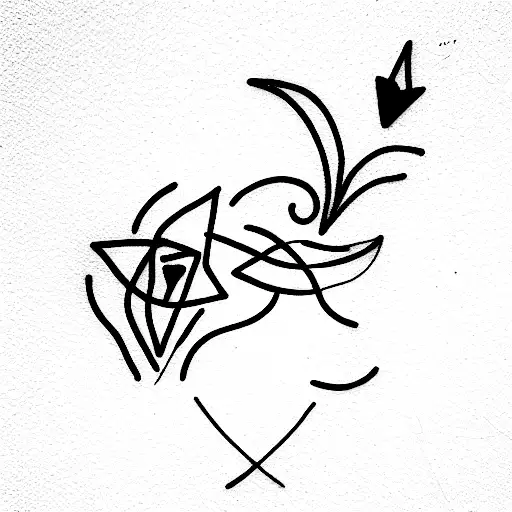 Side Tattoo That Describes The Feeling Of Being In Pain When I Think About Myself