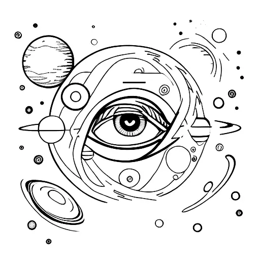 Human Eye As A Planet