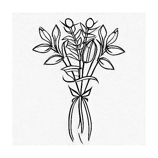 Bouquet January And May Birth Flower