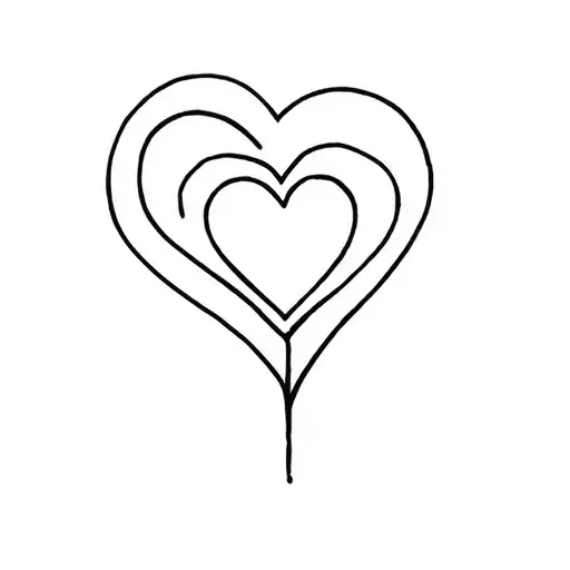 Mum Daughter Love Symbol