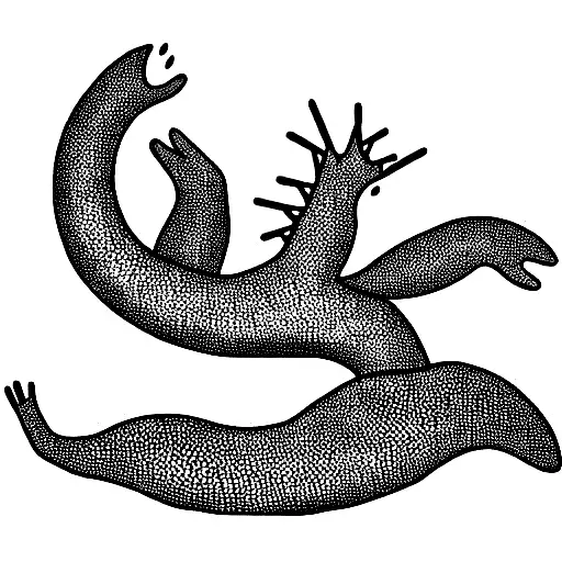 Salamander Emerging In The Fire