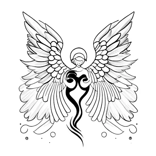 A Sensual Angel Wings