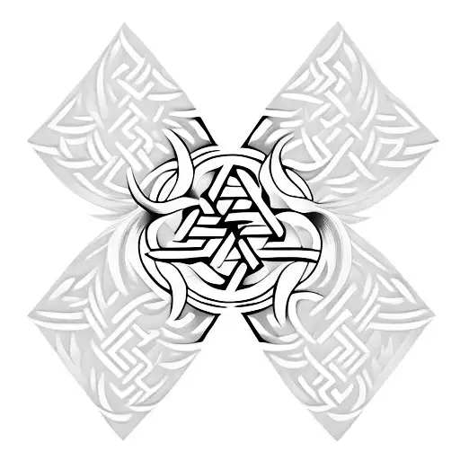 Basic Valknut Symbol