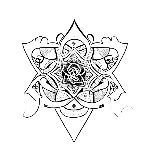 Matching Tattoo For Best Friends Who Like Magic