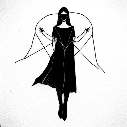 Russian Dark Woman Wearing Kokoshnik