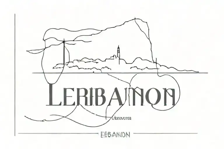Family Word With F Letter Changed By Lebanon Map