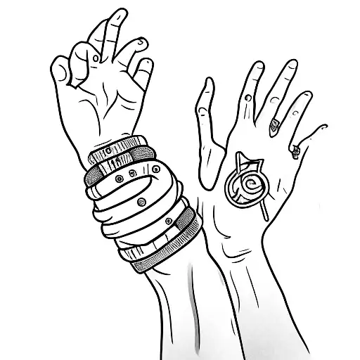 Hand Bracelet Lightning