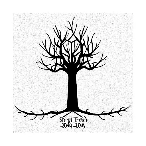 Branch Tree With Birth Dates