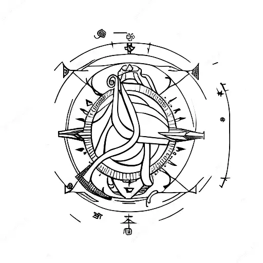 Modern Meaningful Minimal Zodiac Sign Sagittarius
