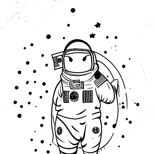 Penguin As A Astronaut
