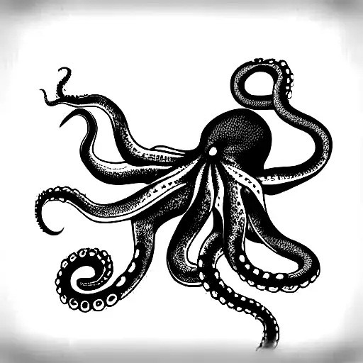 Octopus Linework