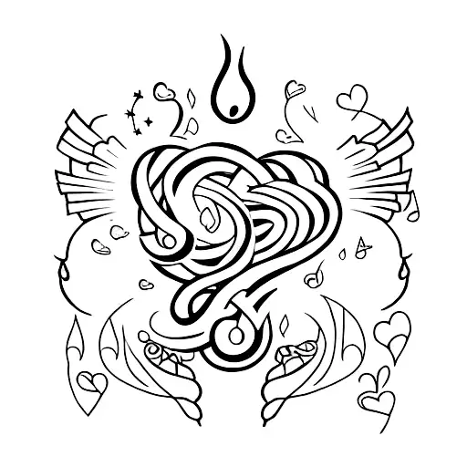 Hurt Heart Surrounded By Healing Music