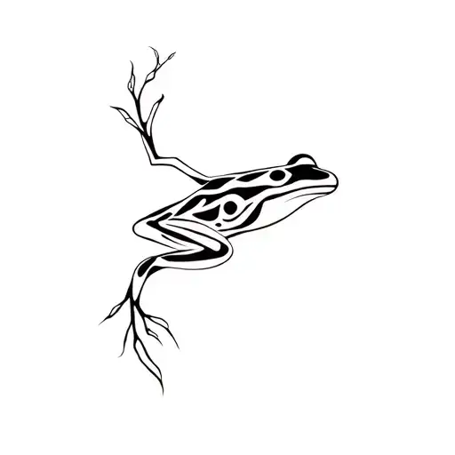 Tribal Tree Frog