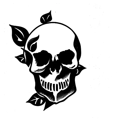 Skull And Roses