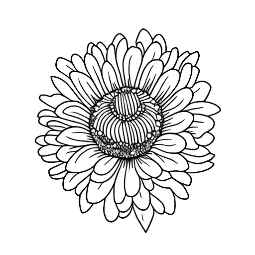 Daisy Poppy Chrysanthemum