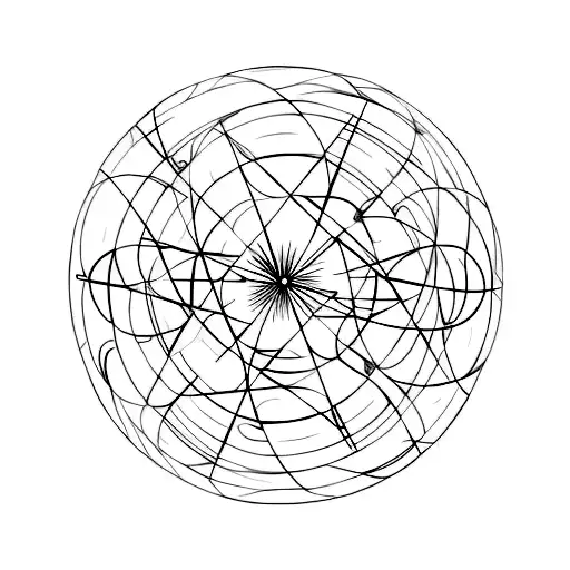 Space Lines Circles Unalome