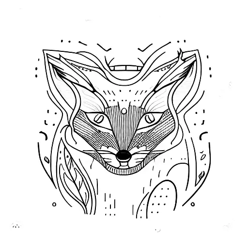 Single Line Fox