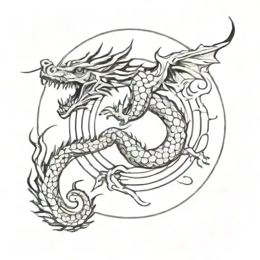 Ouroboros Dragon Circle With A Surprise Twist