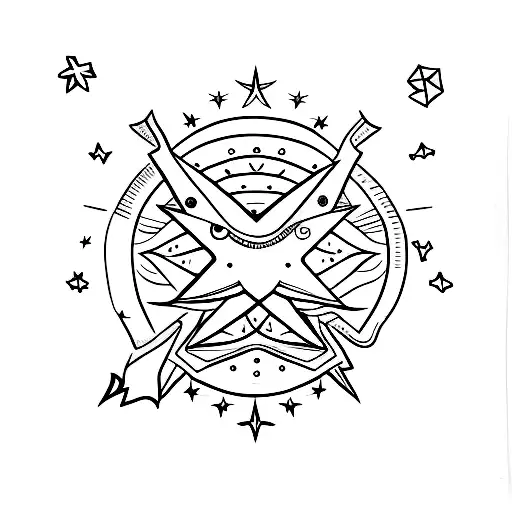 Robin With Star For Eye