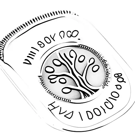 Willow Tree With Dog Tags Hanging