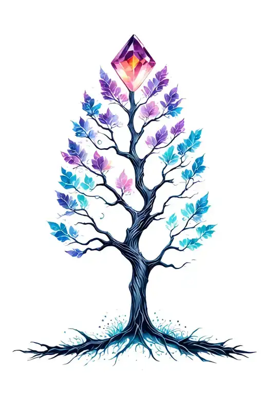 Topaz Stone Magic Tree Growing