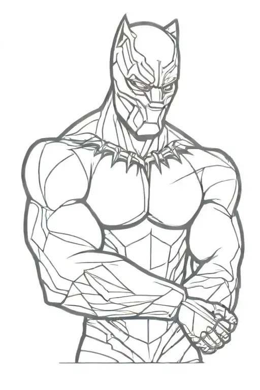 Crossed Arms From Black Panther Marvel Comics