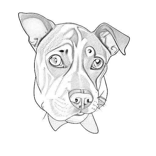 A Dog With Blue Eyes