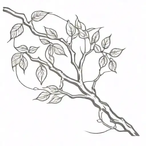 Coffee Tree Intertwined